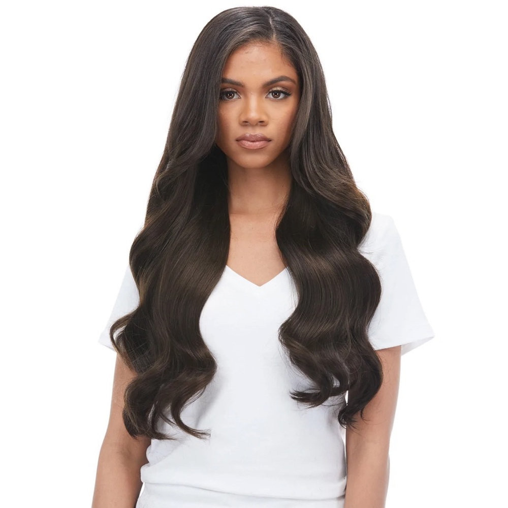 NEW AND NEVER WORN Dark Brown Bellami Clip In Extensions